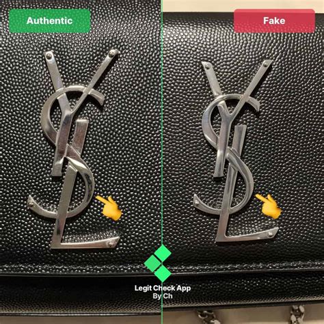 ysl logo fakes|ysl vintage pouch.